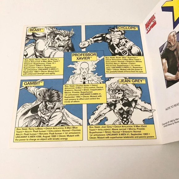 Vintage 1993 Xmen Morlock Madness  Random House Paperback - Picture 7 of 15